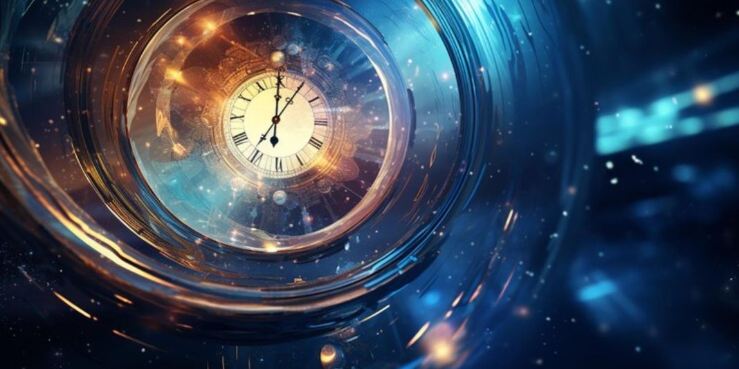 The Quantum Geometry That Exists Outside of Space and Time